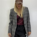 blazer over con bottone english